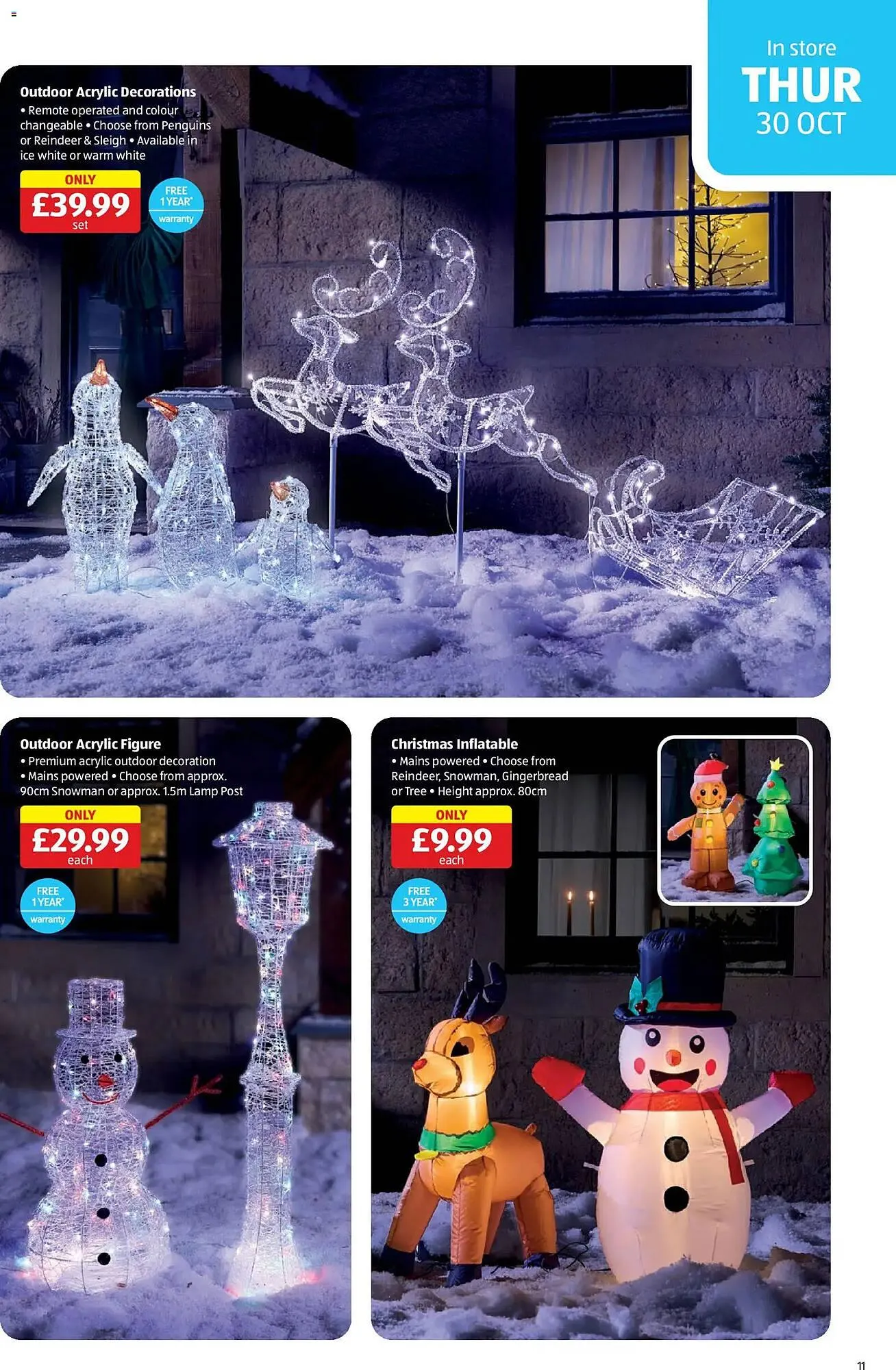 Aldi leaflet from 30 October to 5 November 2025 - Catalogue Page 11