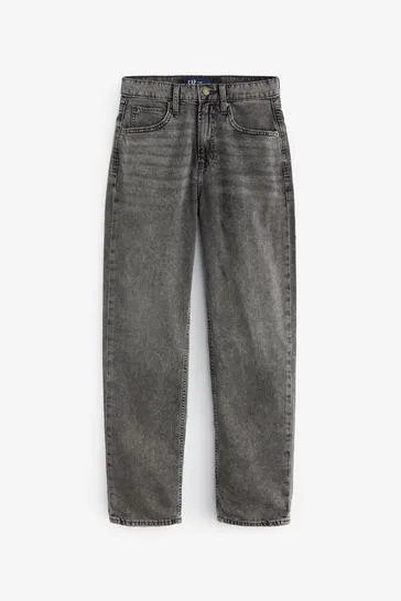 Faded Straight Leg Jeans