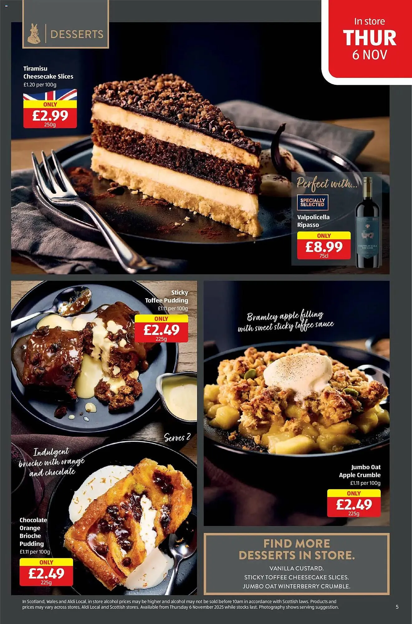 Aldi leaflet from 6 November to 10 November 2025 - Catalogue Page 5