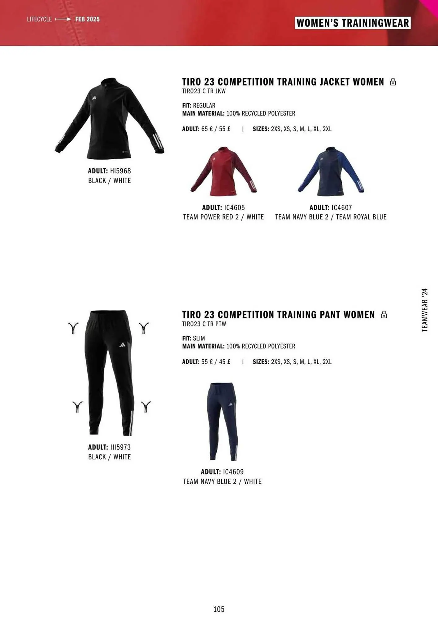 Adidas leaflet from 11 March to 31 December 2024 - Catalogue Page 105