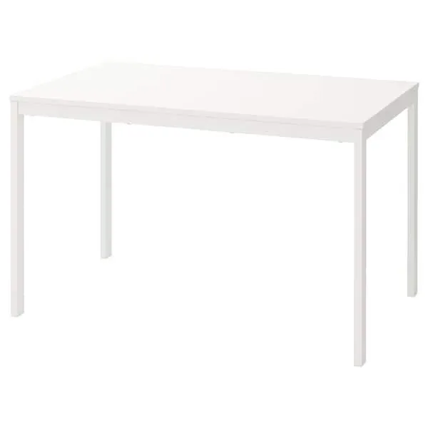 Extendable table, white,