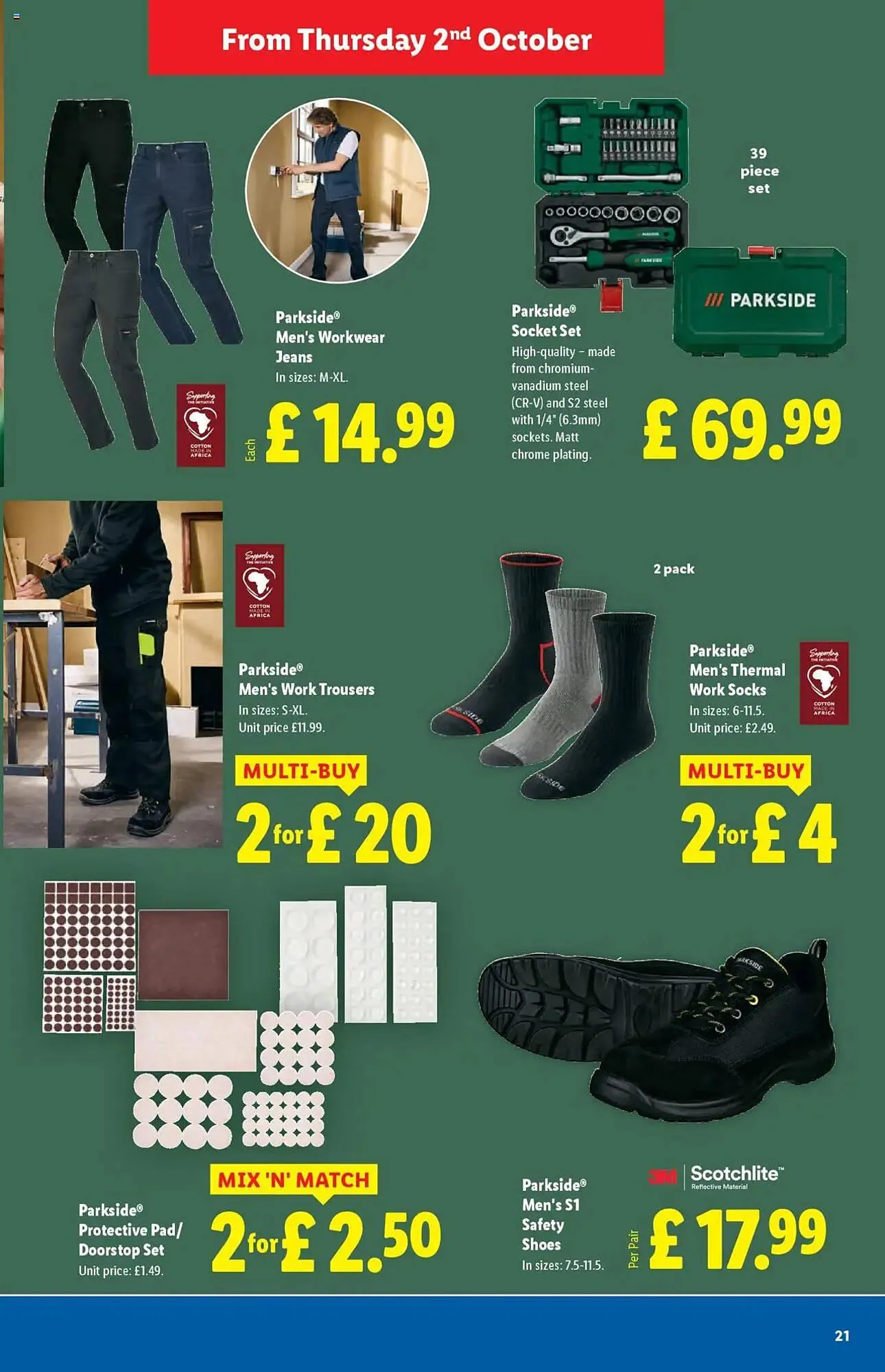 Lidl leaflet from 2 October to 8 October 2025 - Catalogue Page 21