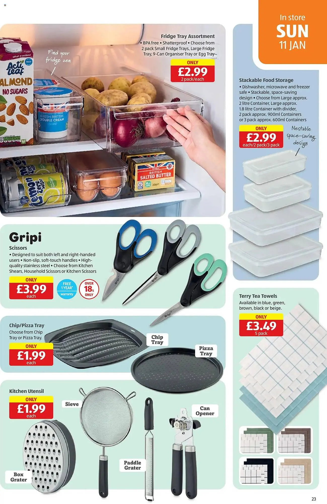Aldi leaflet from 8 January to 12 January 2026 - Catalogue Page 23
