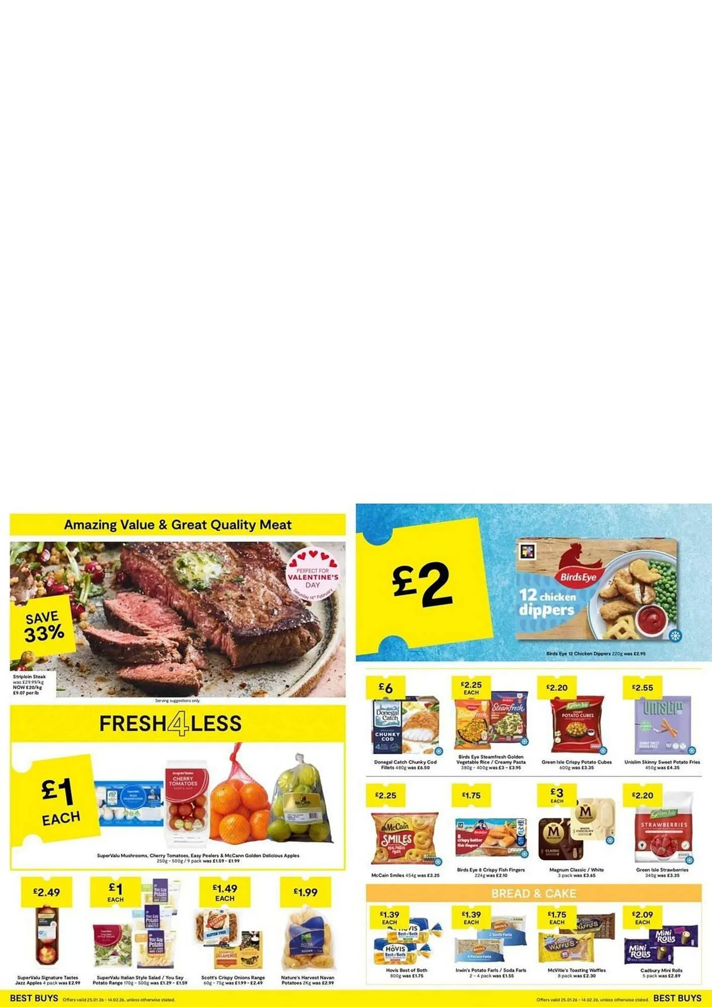 SuperValu leaflet from 25 January to 14 February 2026 - Catalogue Page 4