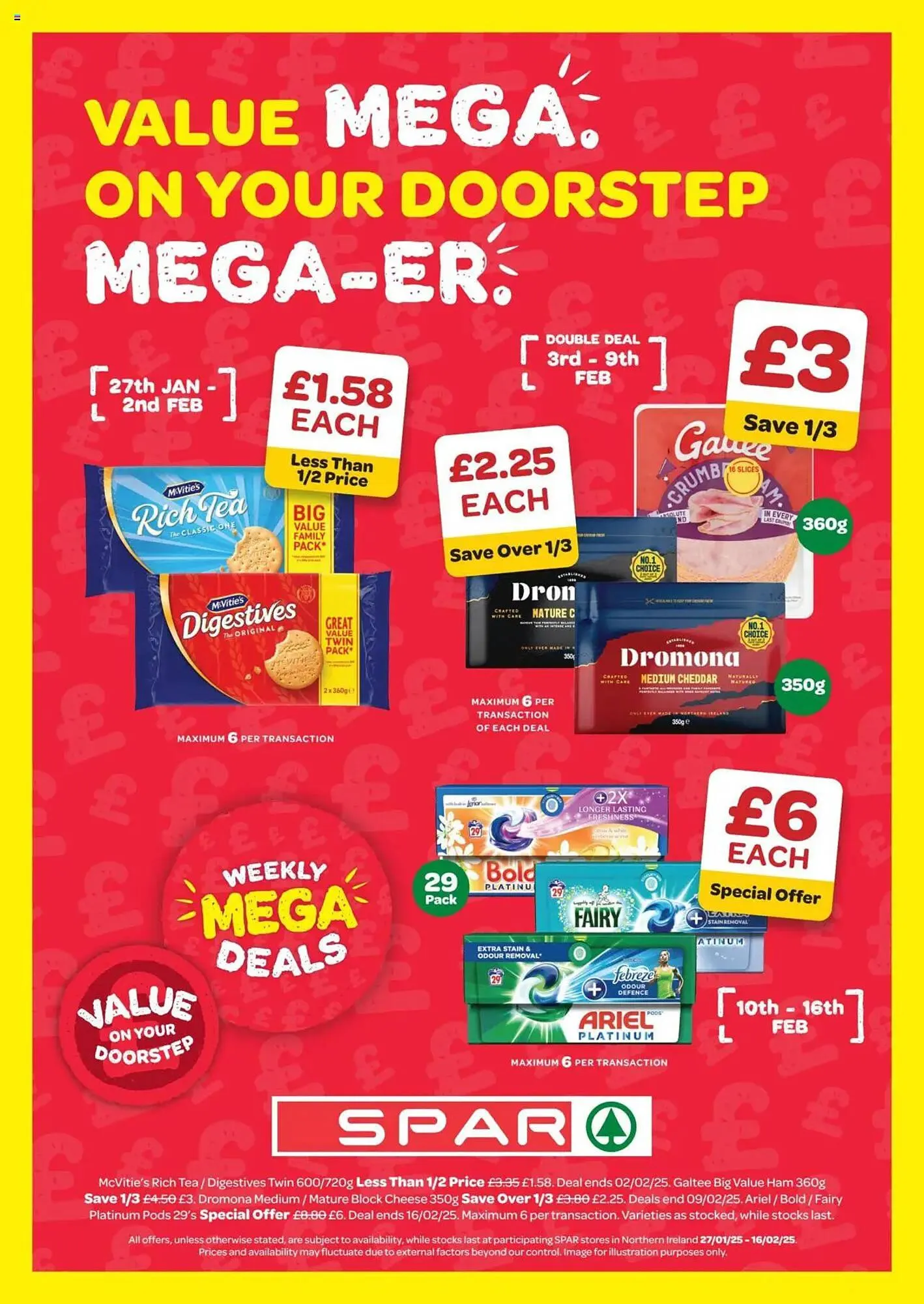 Spar leaflet from 27 January to 16 February 2025 - Catalogue Page 1