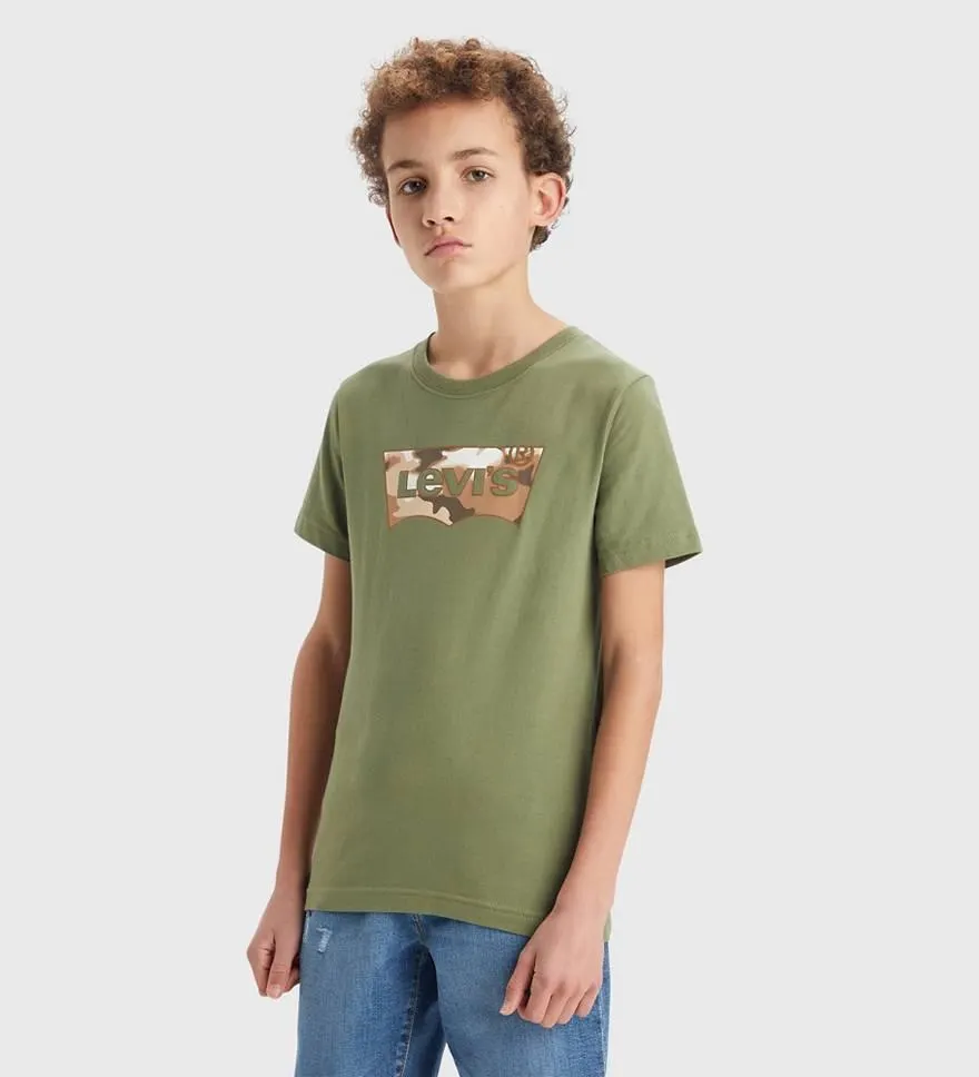 Teenager Camo Batwing Fill Tee