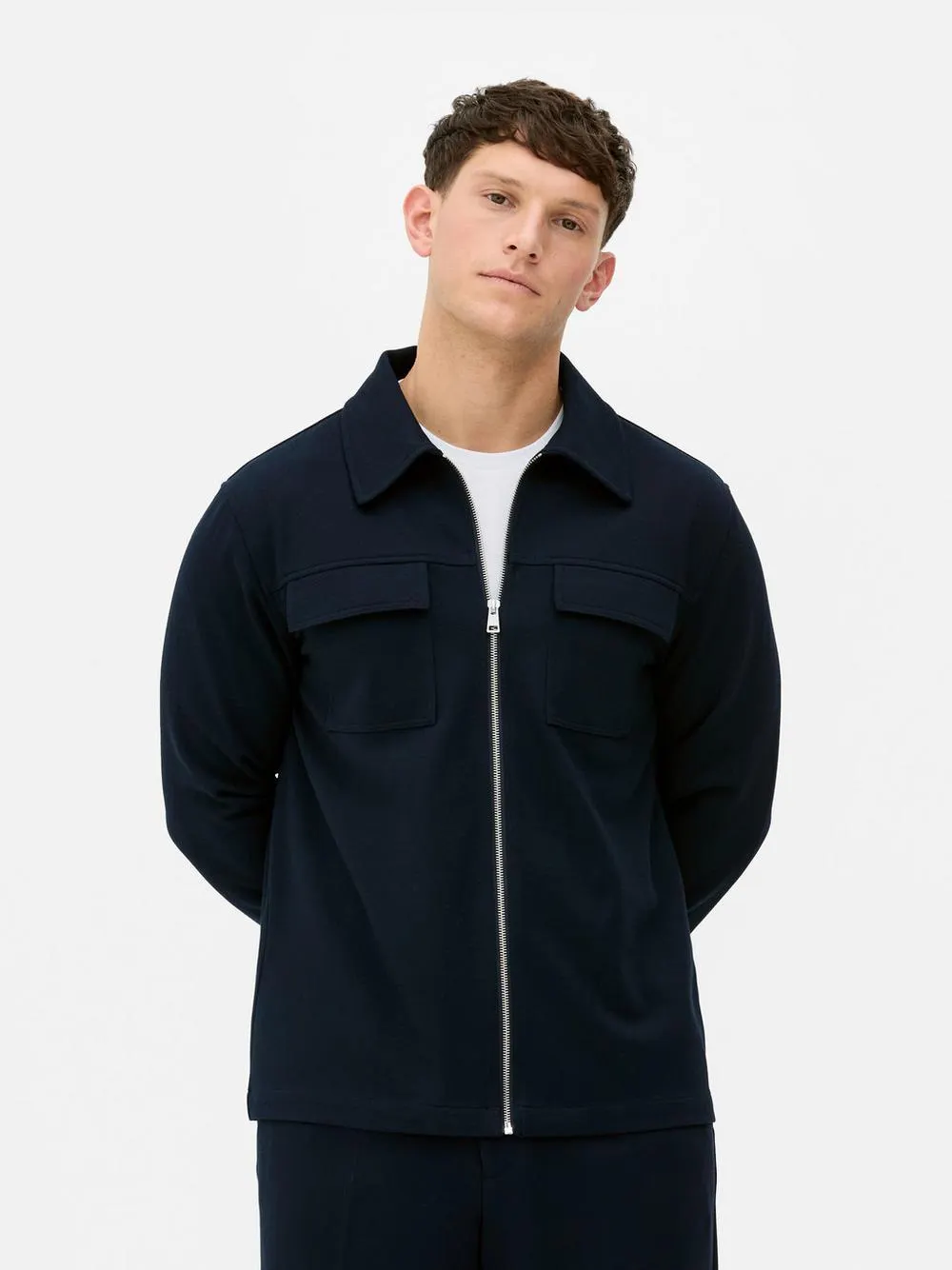 Kem Jersey Zip-Up Jacket