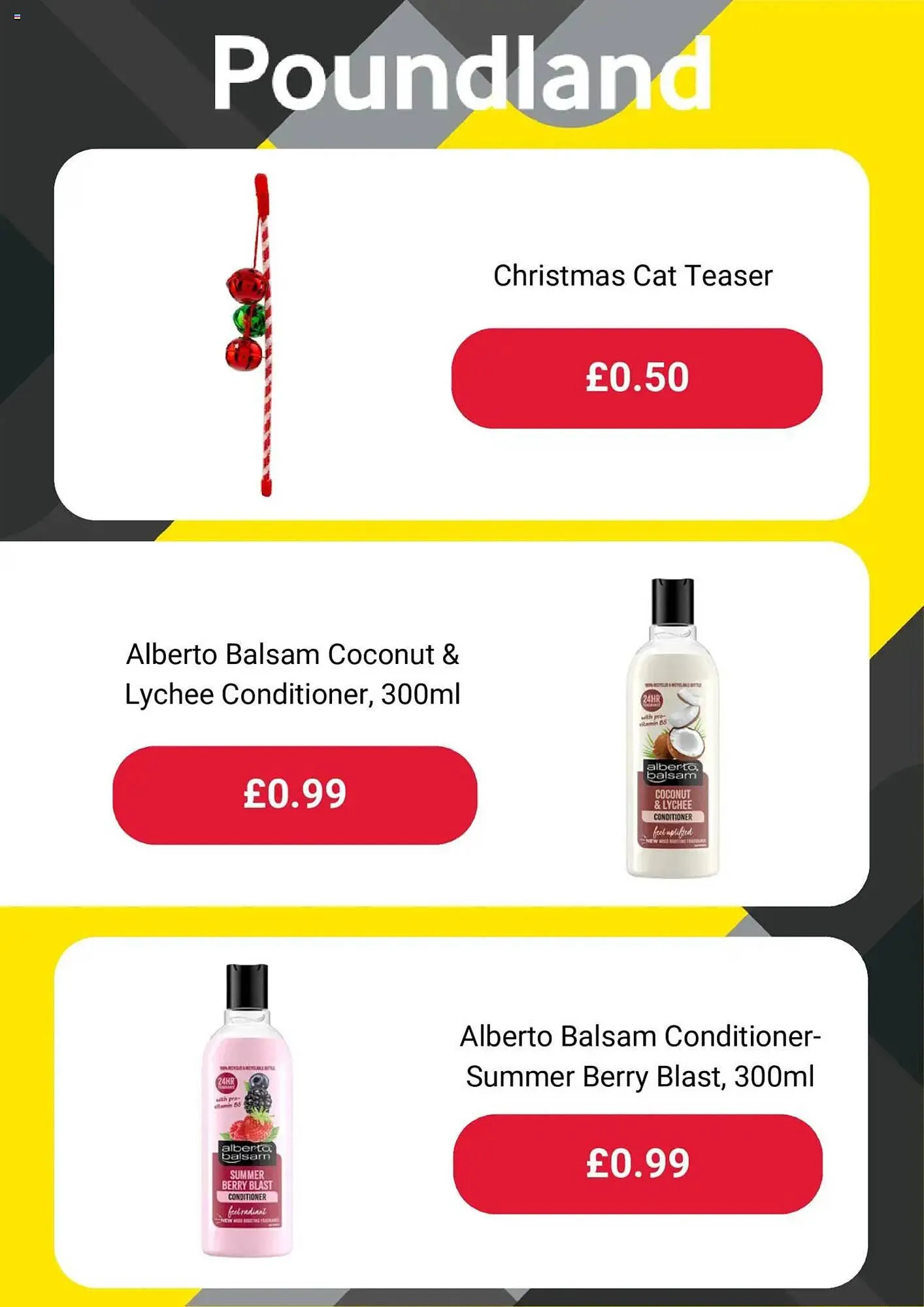 Poundland leaflet from 14 August to 14 September 2025 - Catalogue Page 3