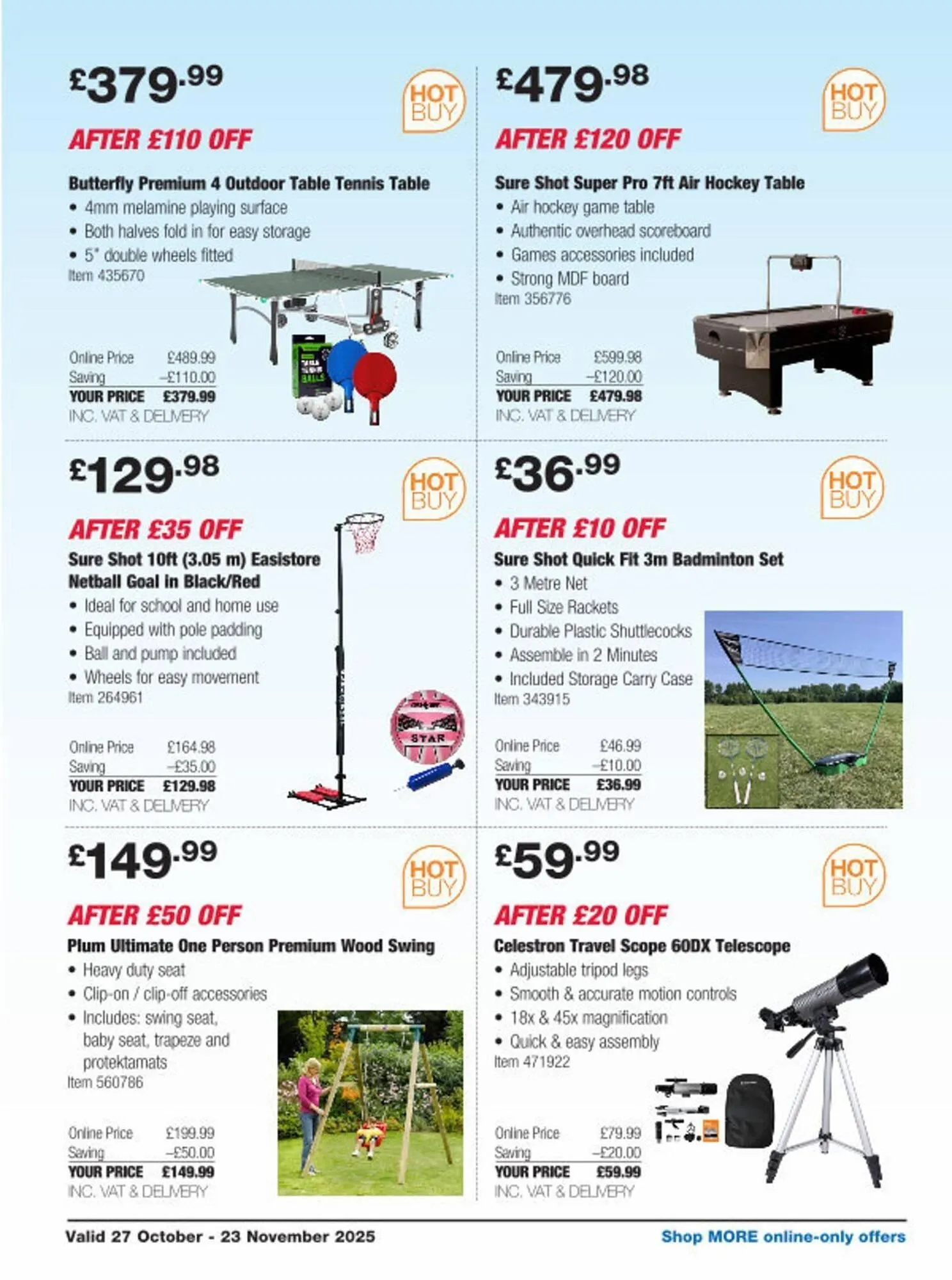 Costco leaflet from 27 October to 23 November 2025 - Catalogue Page 32