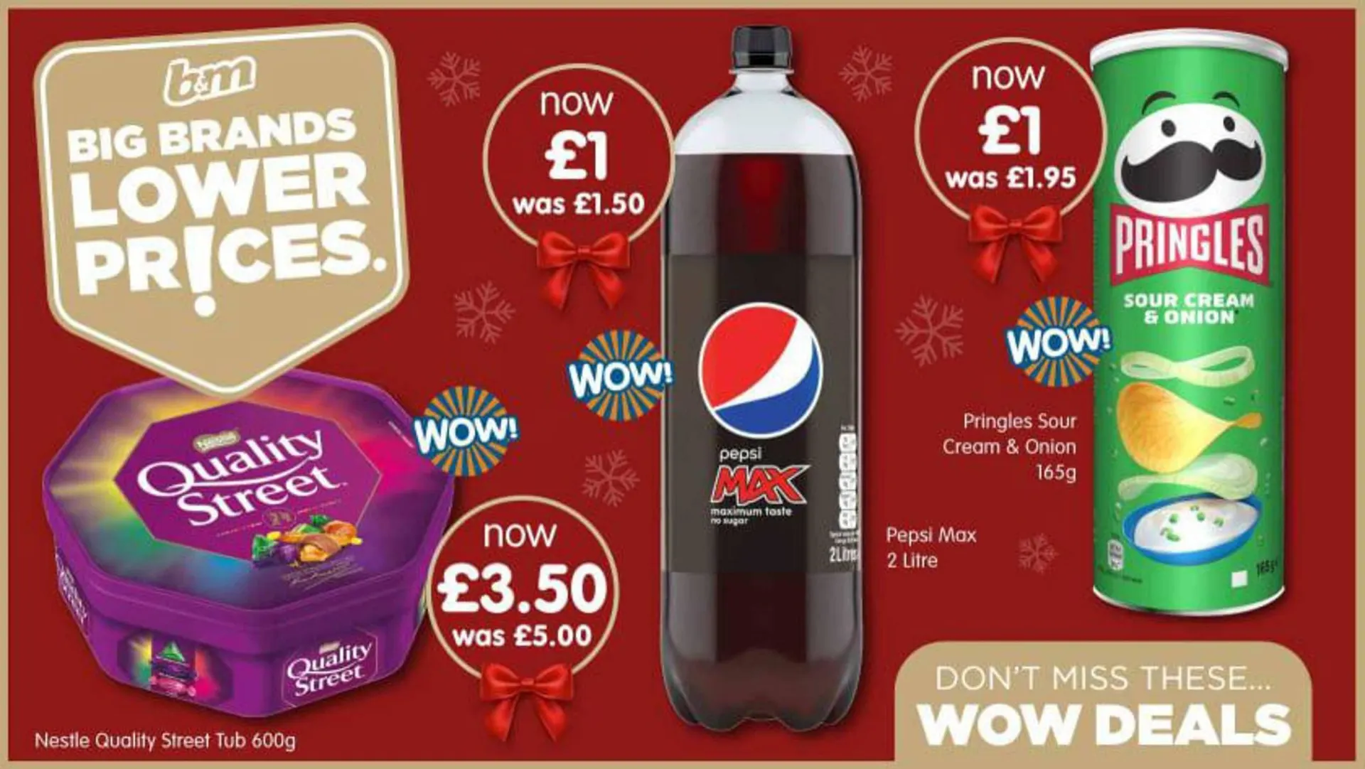 B&M Stores leaflet from 22 November to 30 November 2023 - Catalogue Page 1