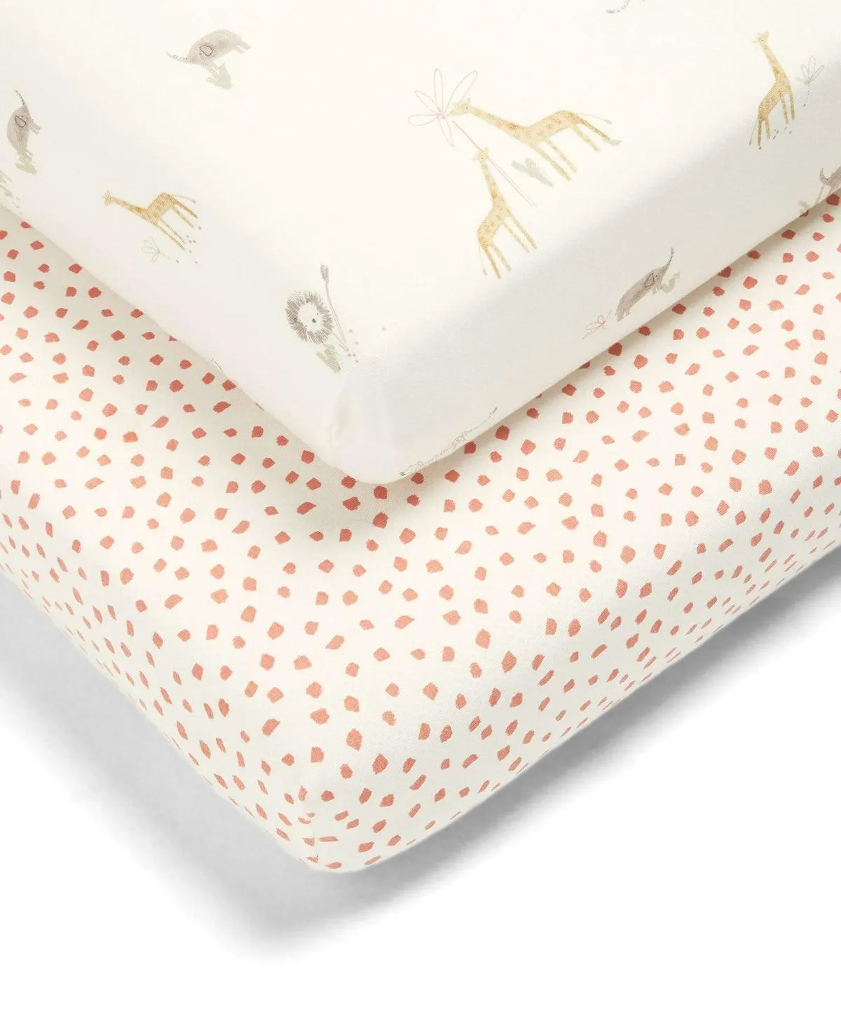 Jungle Cotbed Fitted Sheets - 2 Pack
