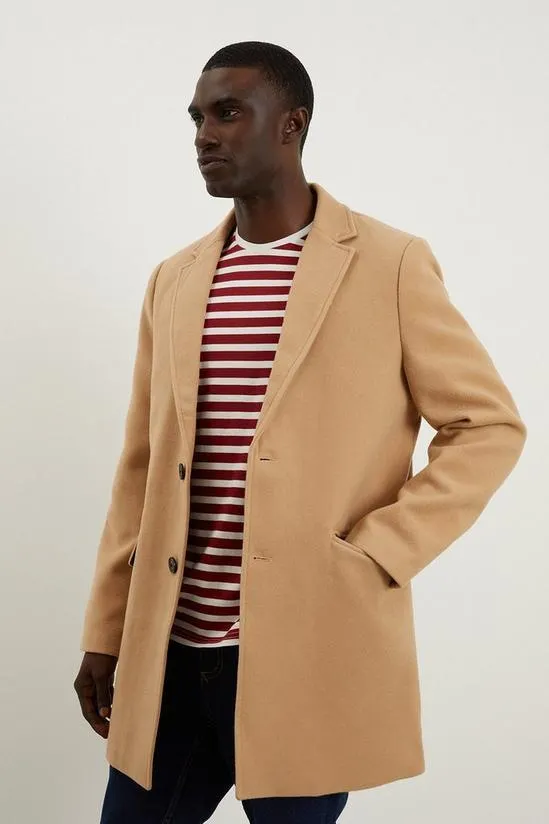 Signature 2 Button Epsom Coat