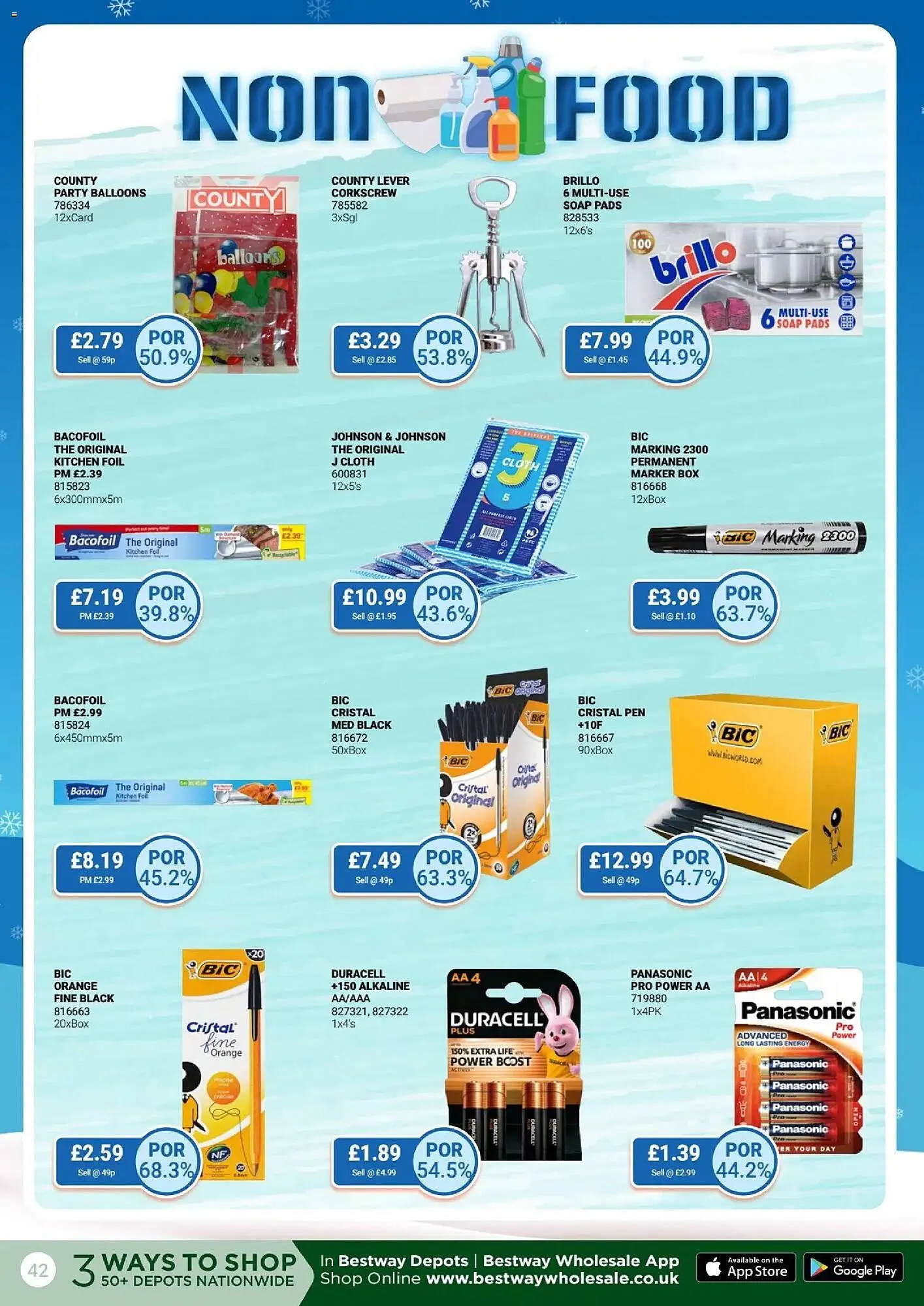 Bestway leaflet from 7 November to 4 December 2025 - Catalogue Page 42