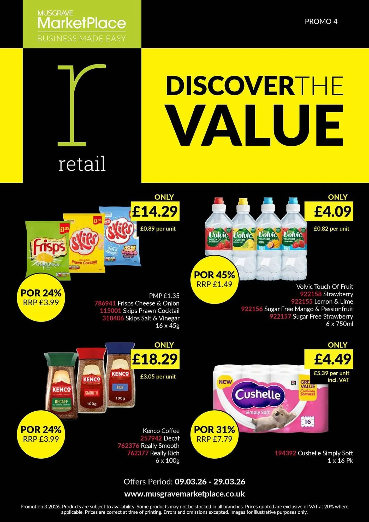 Musgrave MarketPlace leaflet - 1