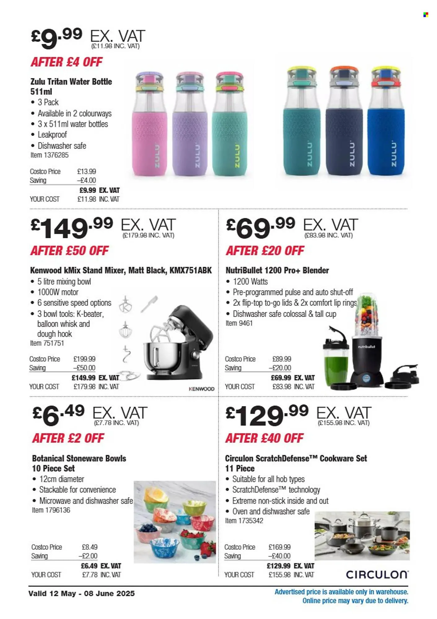 Costco leaflet from 12 May to 8 June 2025 - Catalogue Page 10