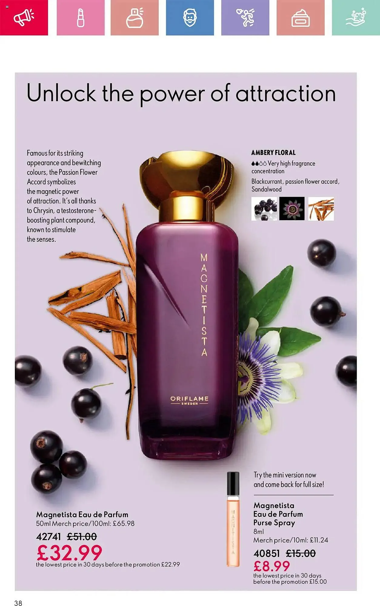 Oriflame leaflet from 17 April to 7 May 2025 - Catalogue Page 38