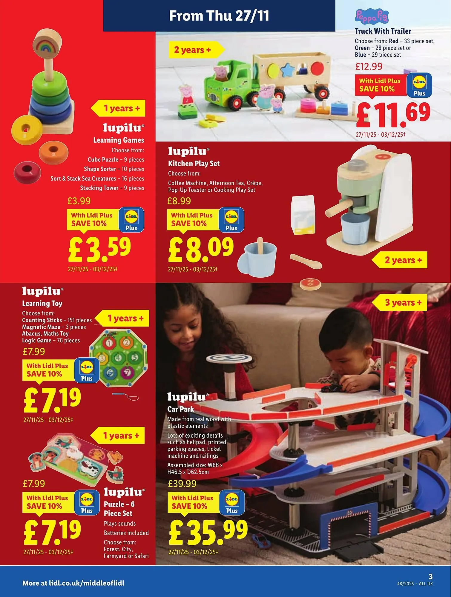 Lidl leaflet from 27 November to 3 December 2025 - Catalogue Page 3