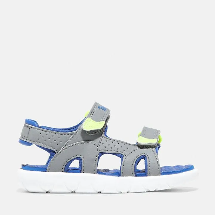 Perkins Row Strappy Sandal for Toddler in Grey