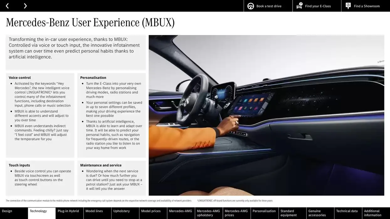 Mercedes Benz New E-Class Saloon from 9 November to 9 November 2025 - Catalogue Page 12