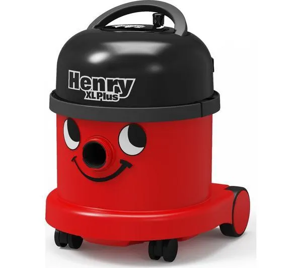 NUMATIC Henry XL Plus Cylinder Bagged Vacuum Cleaner - Red