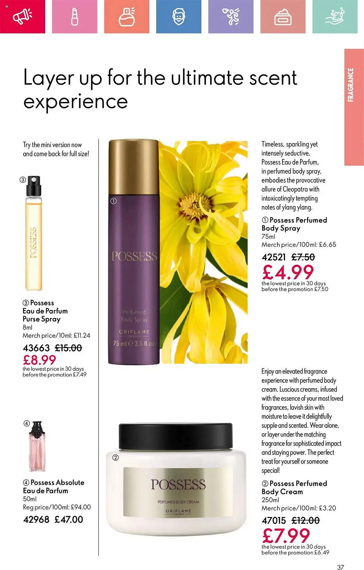Oriflame leaflet from 17 April to 7 May 2025 - Catalogue Page 37