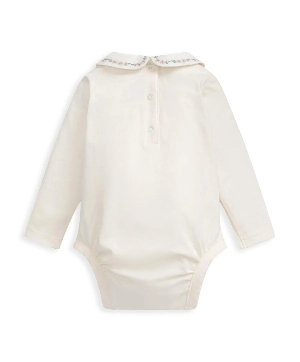Floral Embroidered Bodysuit