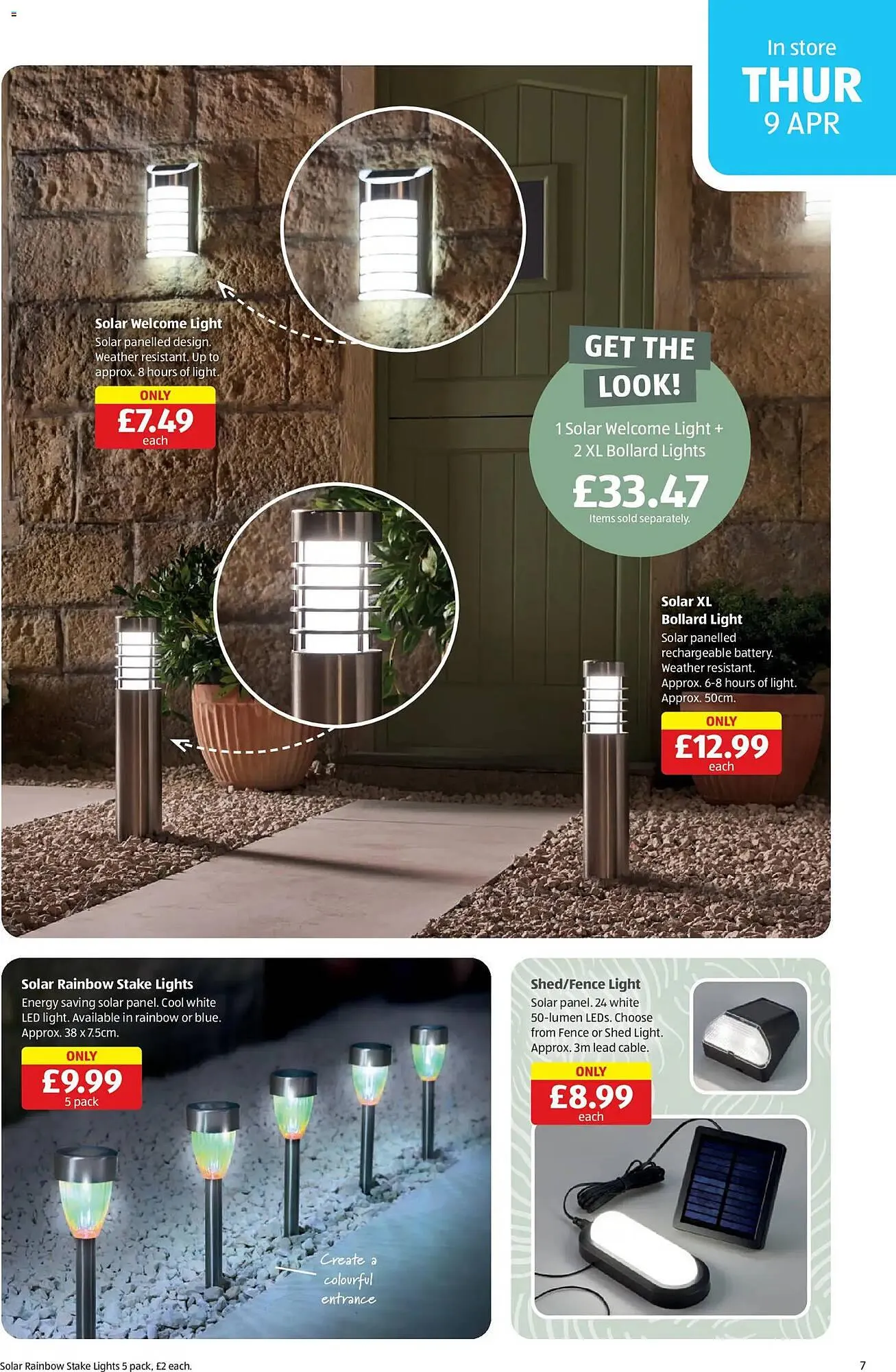 Aldi leaflet from 9 April to 12 April 2026 - Catalogue Page 7