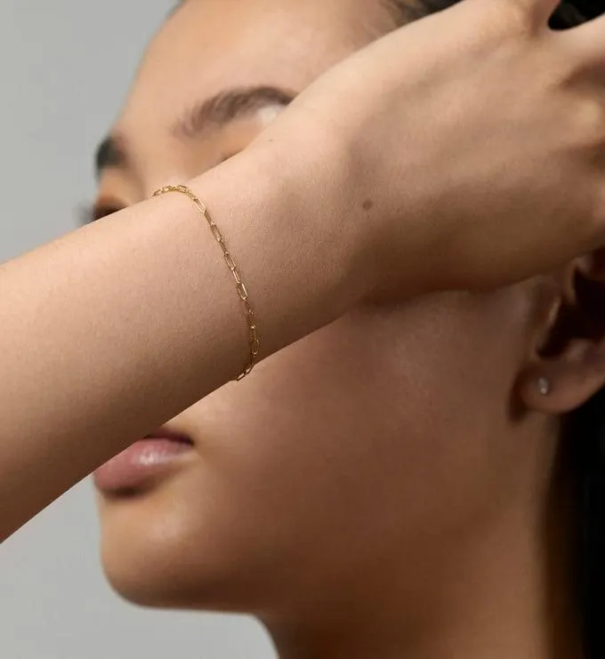 Paperclip Chain Bracelet
