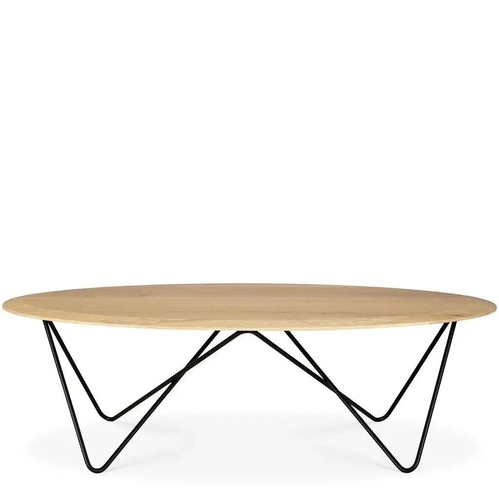 Oak Orb Coffee Table