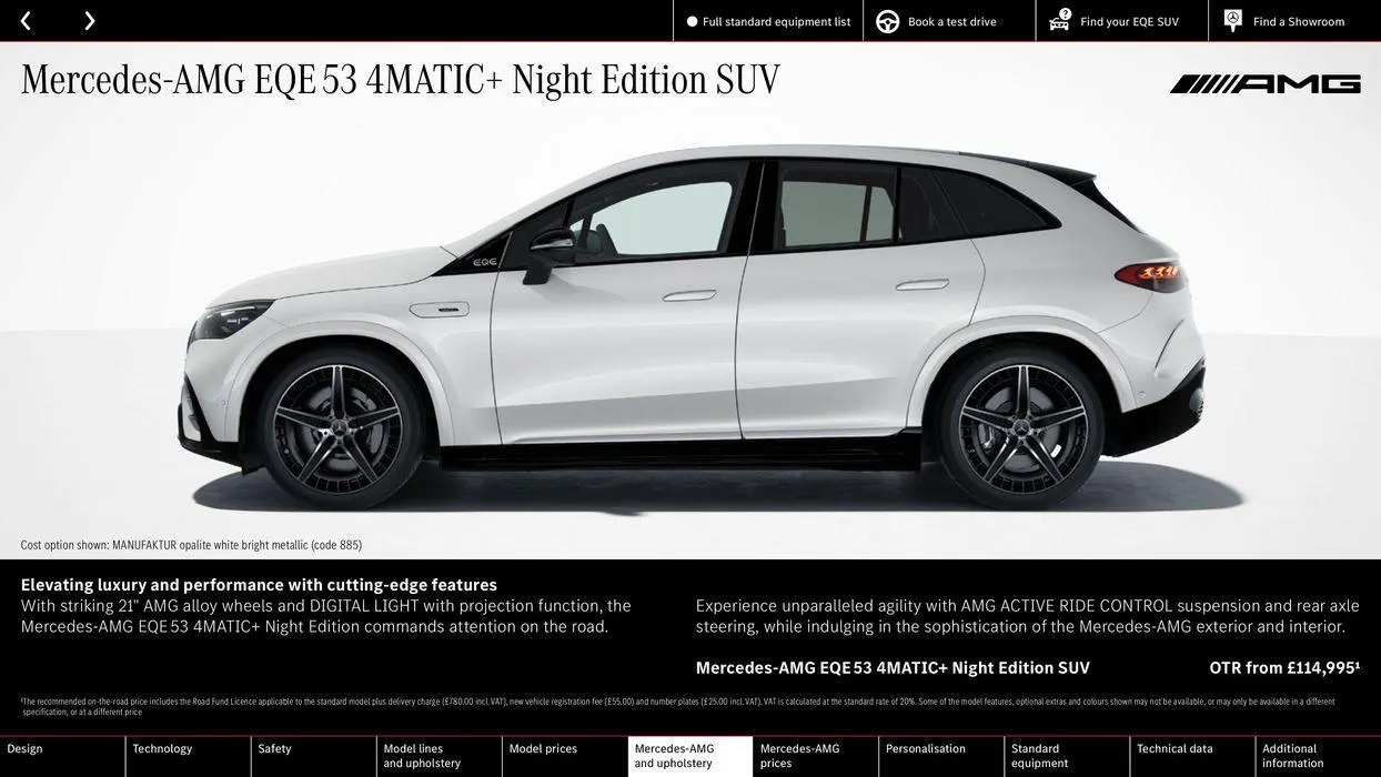 Mercedes Benz New EQE SUV from 24 August to 24 August 2025 - Catalogue Page 35