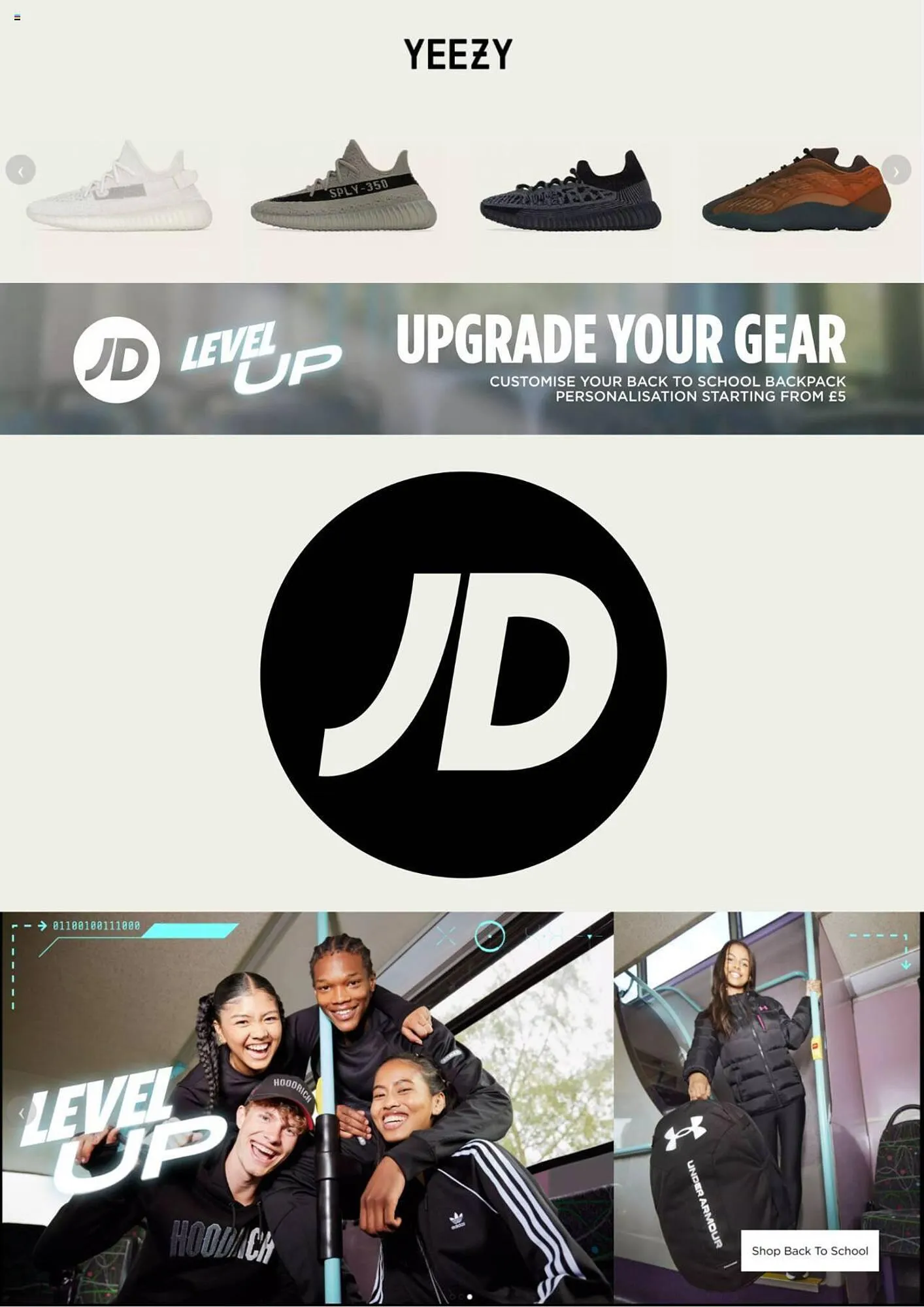 JD Sports Catalog from 1 August to 31 August 2023 - Catalogue Page 1
