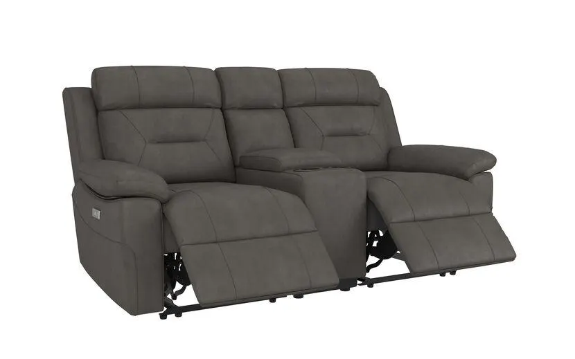 Endurance Fenix 2 Seater Power Recliner Sofa with Console