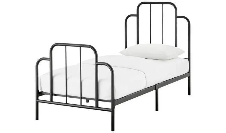 Habitat Jacques Single Metal Bed Frame - Black