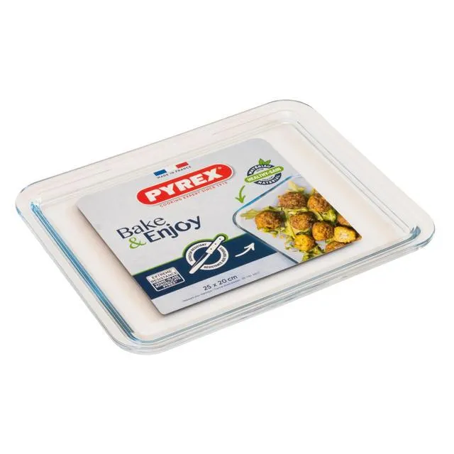 Pyrex Small Glass Baking & Oven Tray 25cm