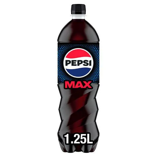 Pepsi Max No Sugar Cola Bottle 1.25L