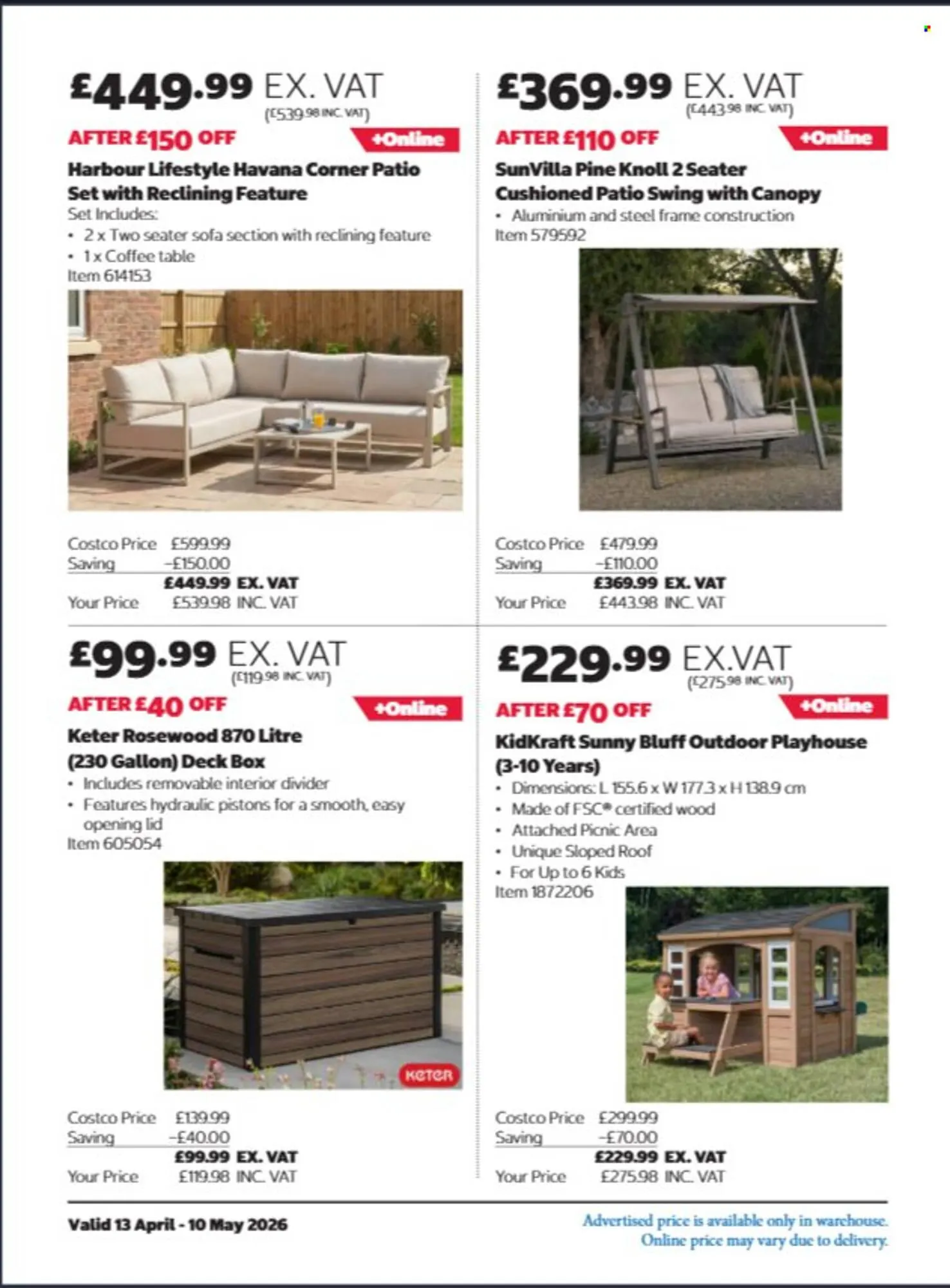 Costco leaflet from 13 April to 10 May 2026 - Catalogue Page 2