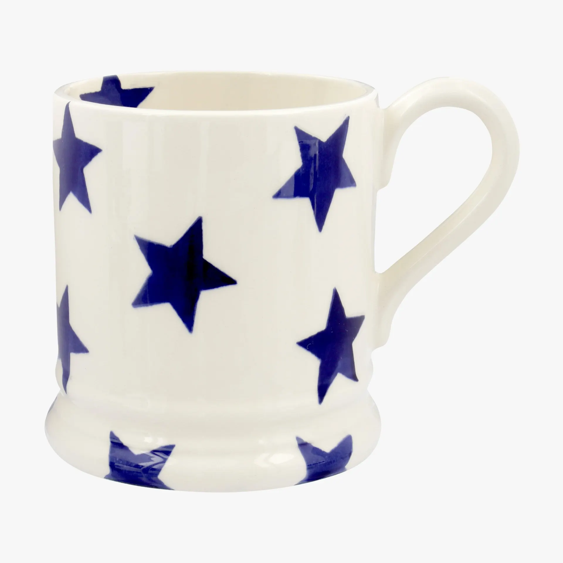 Seconds Blue Star 1/2 Pint Mug