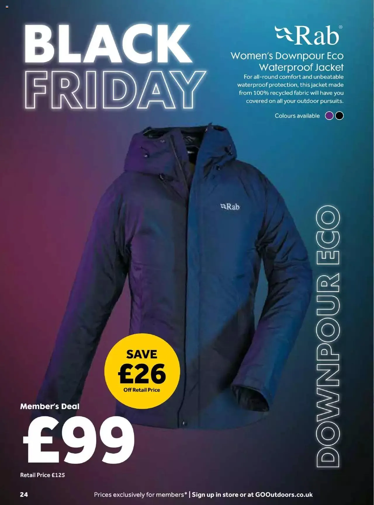 GO Outdoors Black Friday from 13 November to 20 November 2023 - Catalogue Page 24