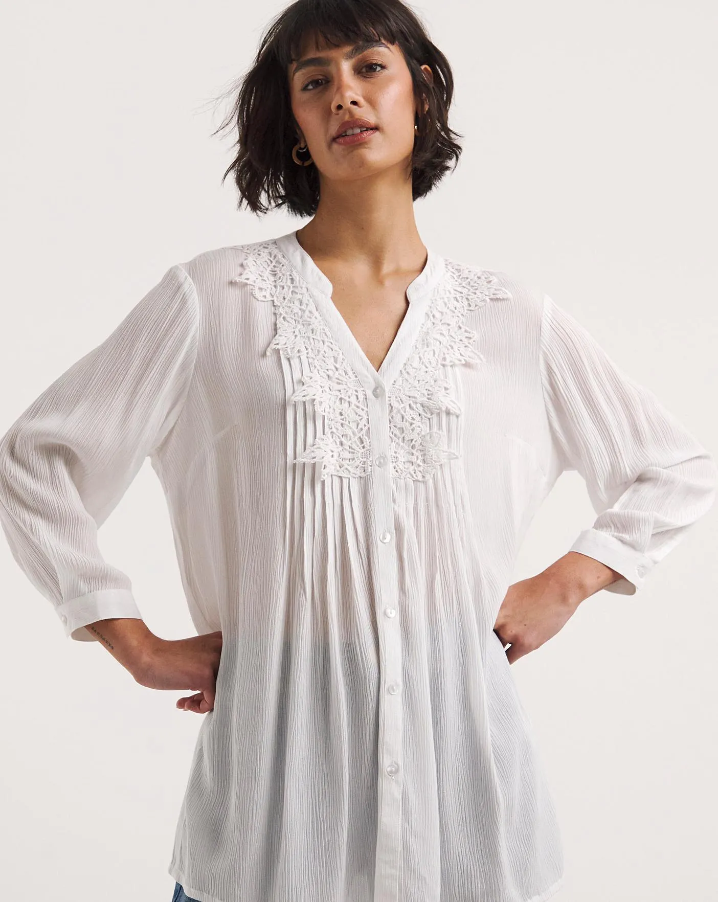 Joe Browns Fabulous Floaty Crinkle Blouse