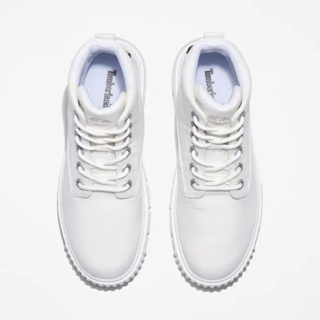 Greyfield Mid Lace-Up Boot for Women in White