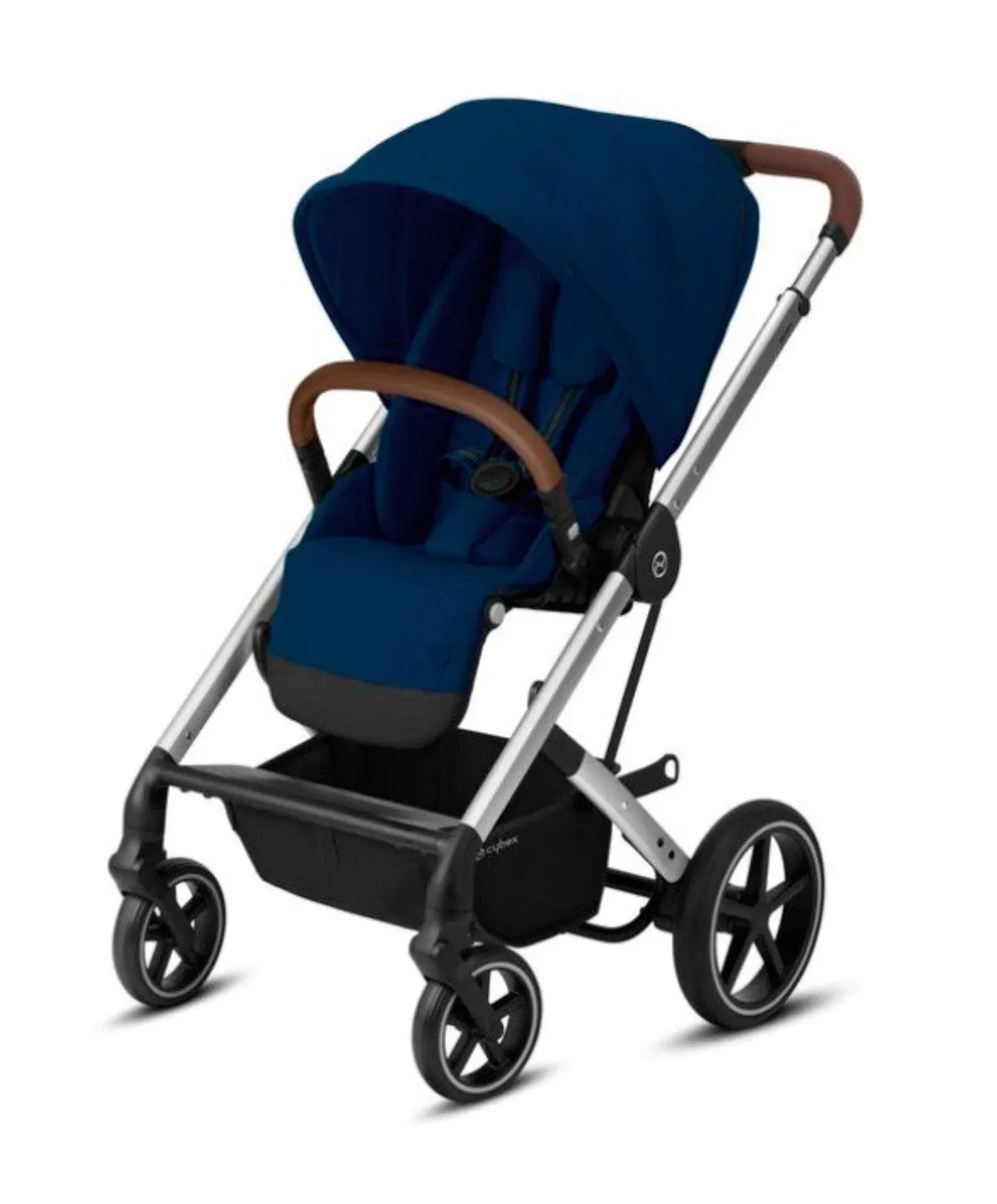 Balios S Lux Pushchair in Navy Blue and Silver Frame