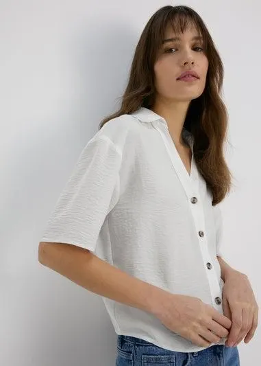 White Boxy Shirt - Size 18