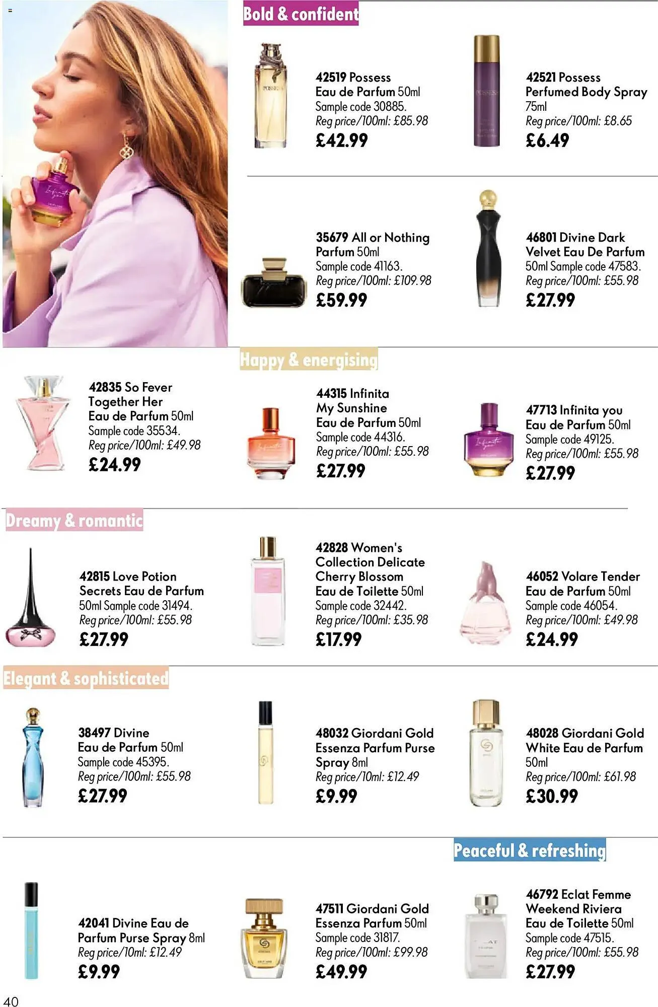 Oriflame catalogue from 17 June to 8 July 2026 - Catalogue Page 40