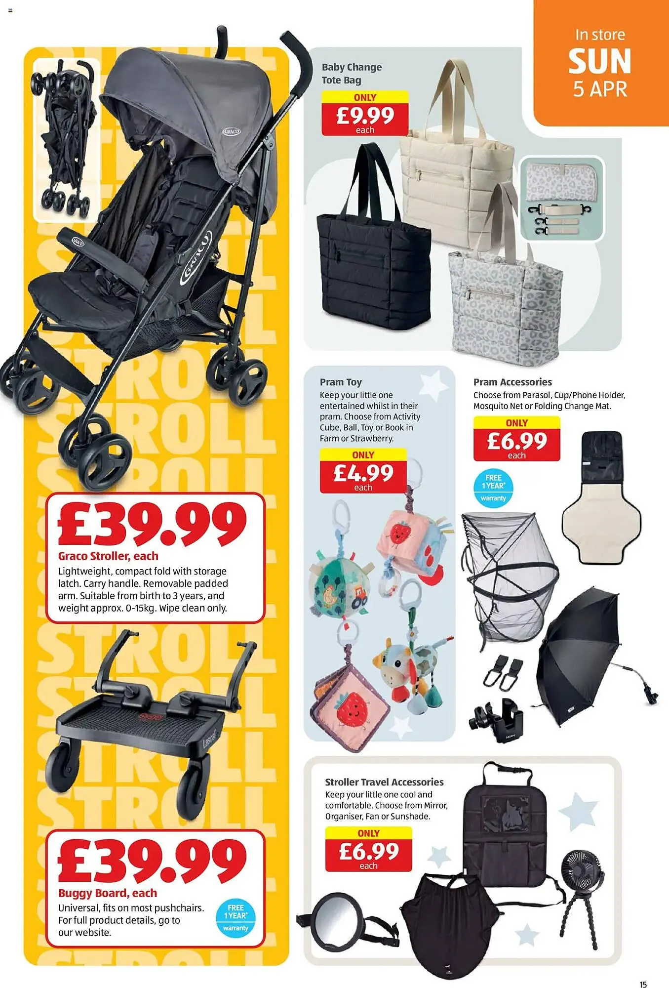 Aldi leaflet from 26 March to 2 April 2026 - Catalogue Page 15