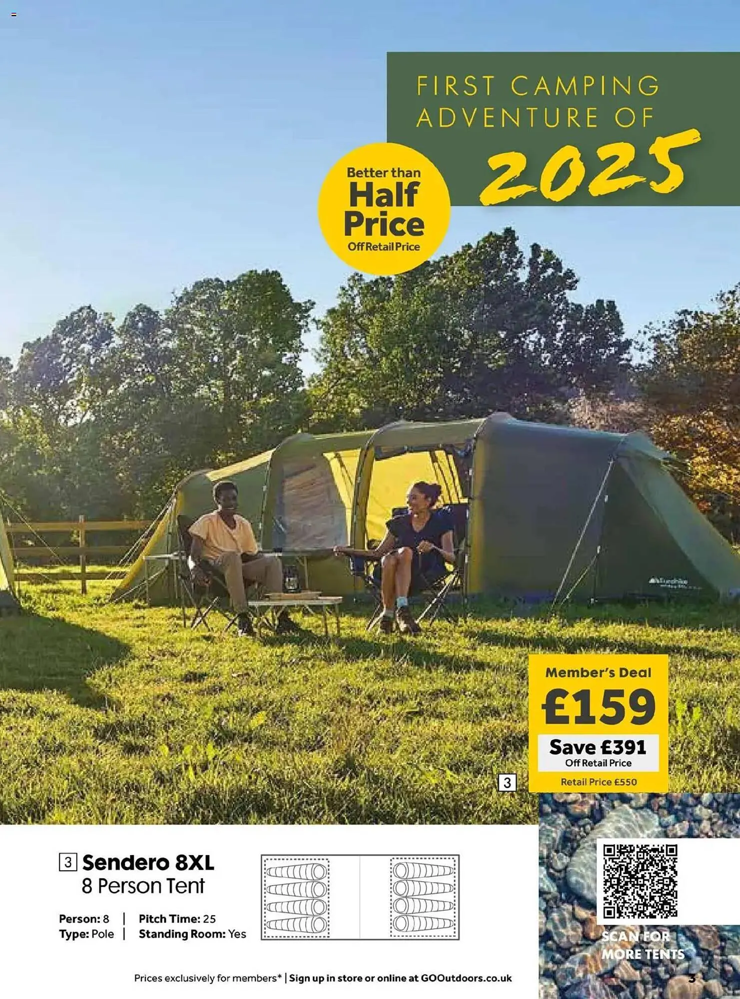 GO Outdoors leaflet from 17 March to 19 April 2025 - Catalogue Page 3