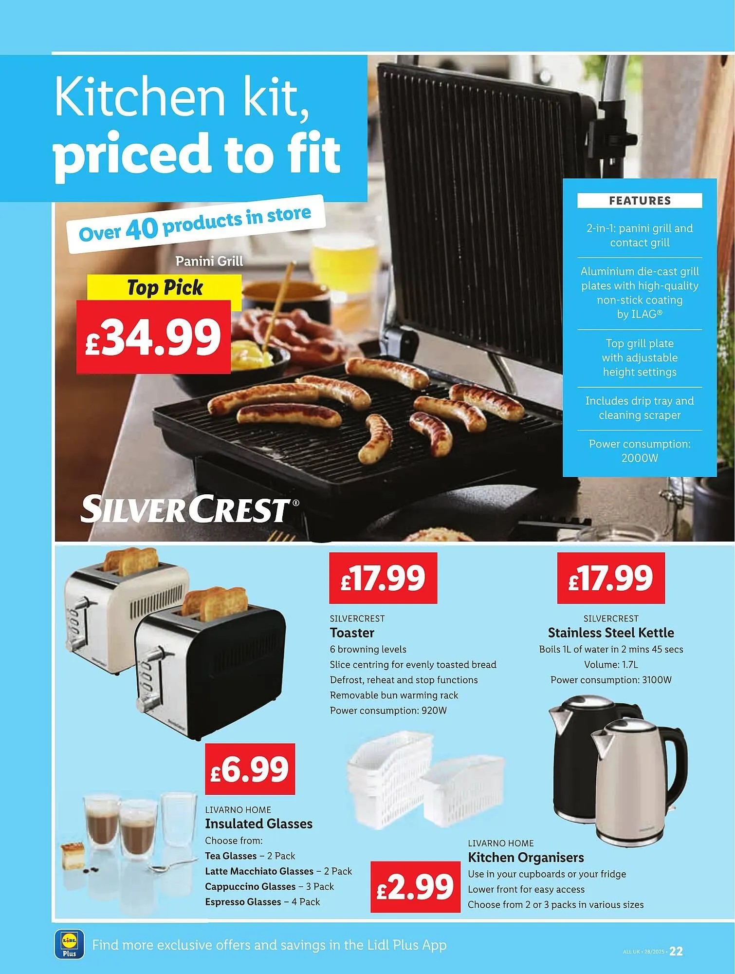 Lidl leaflet from 10 July to 16 July 2025 - Catalogue Page 22