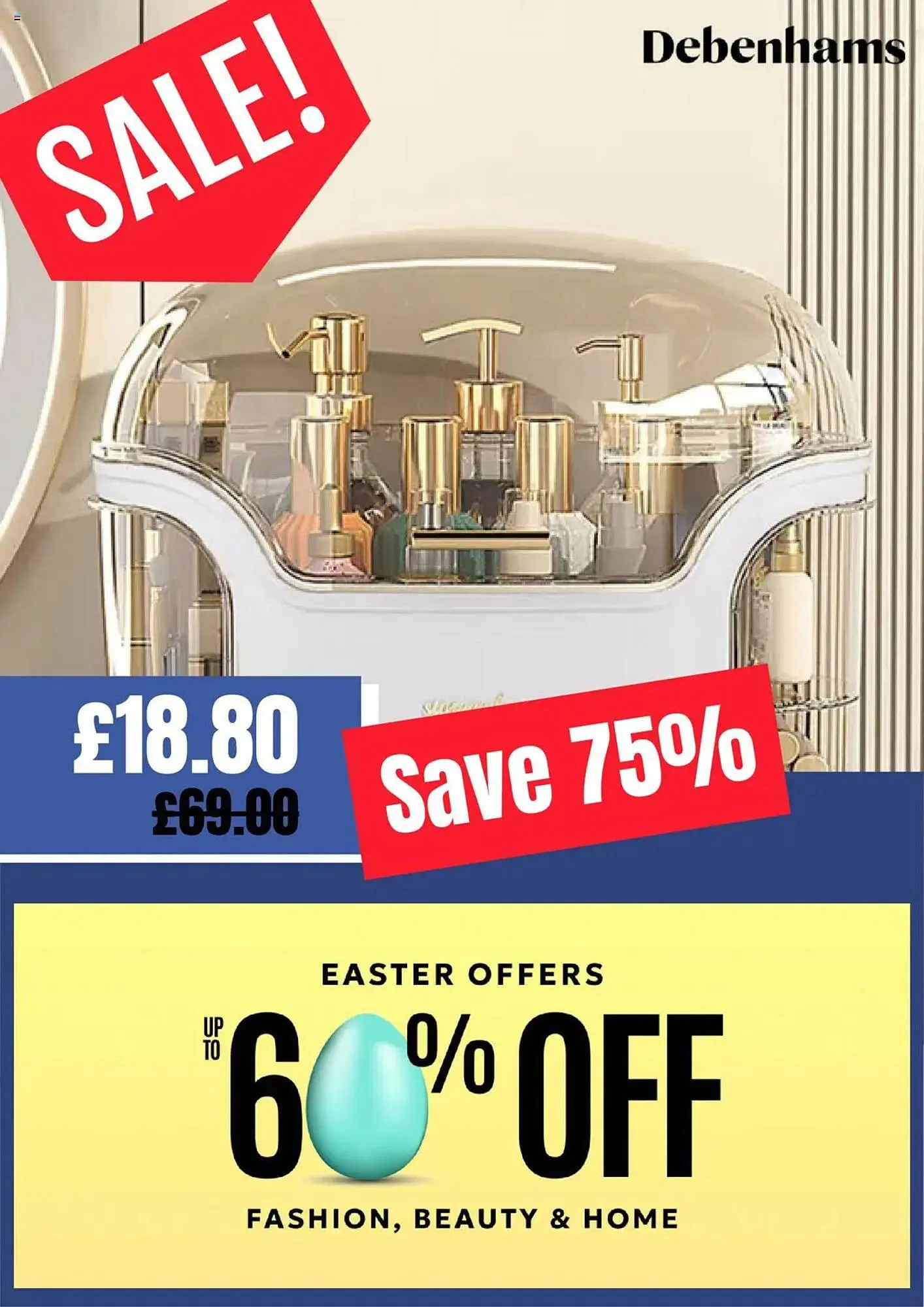 Debenhams leaflet from 11 April to 10 May 2025 - Catalogue Page 1