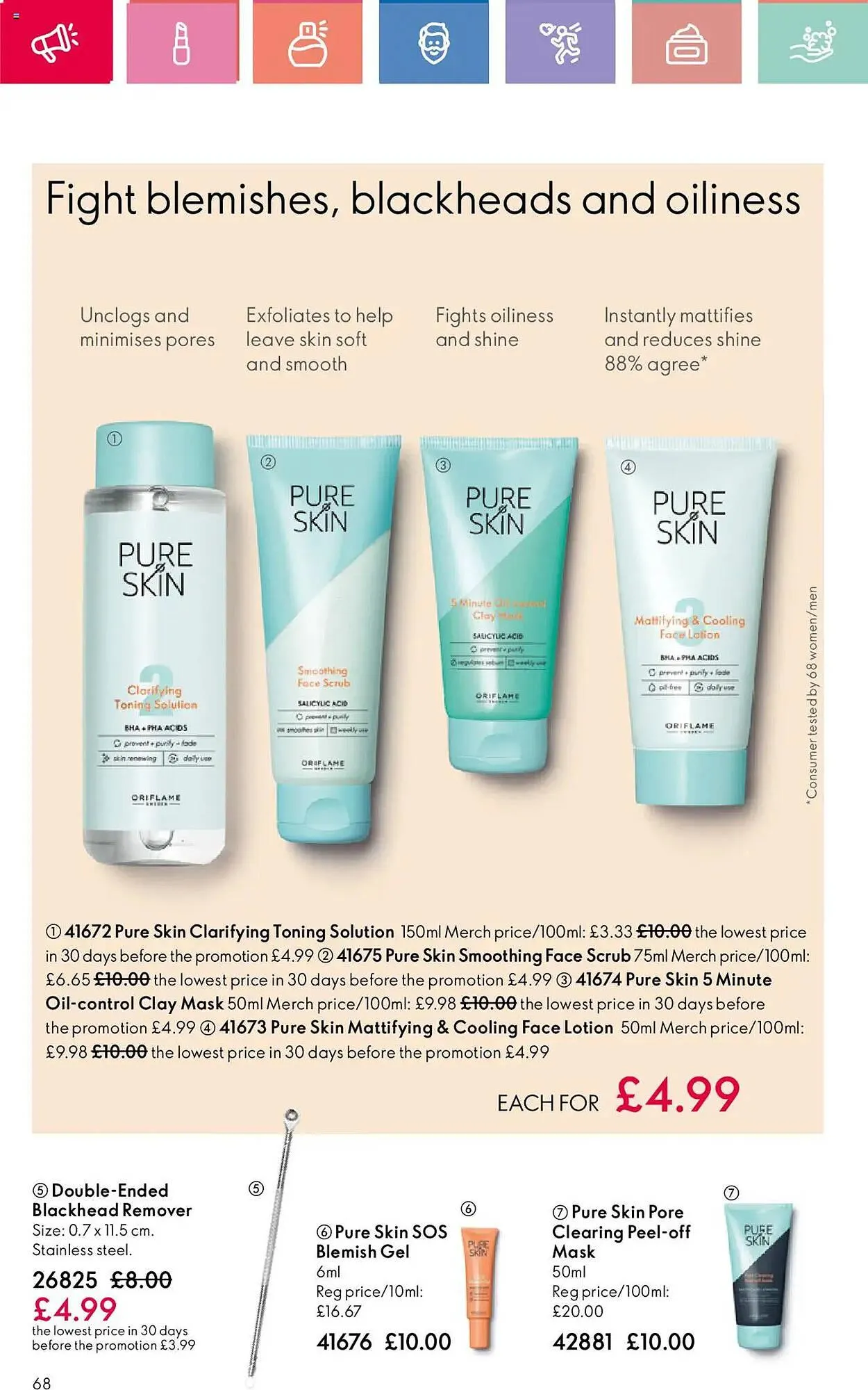 Oriflame leaflet from 3 January to 22 January 2025 - Catalogue Page 68