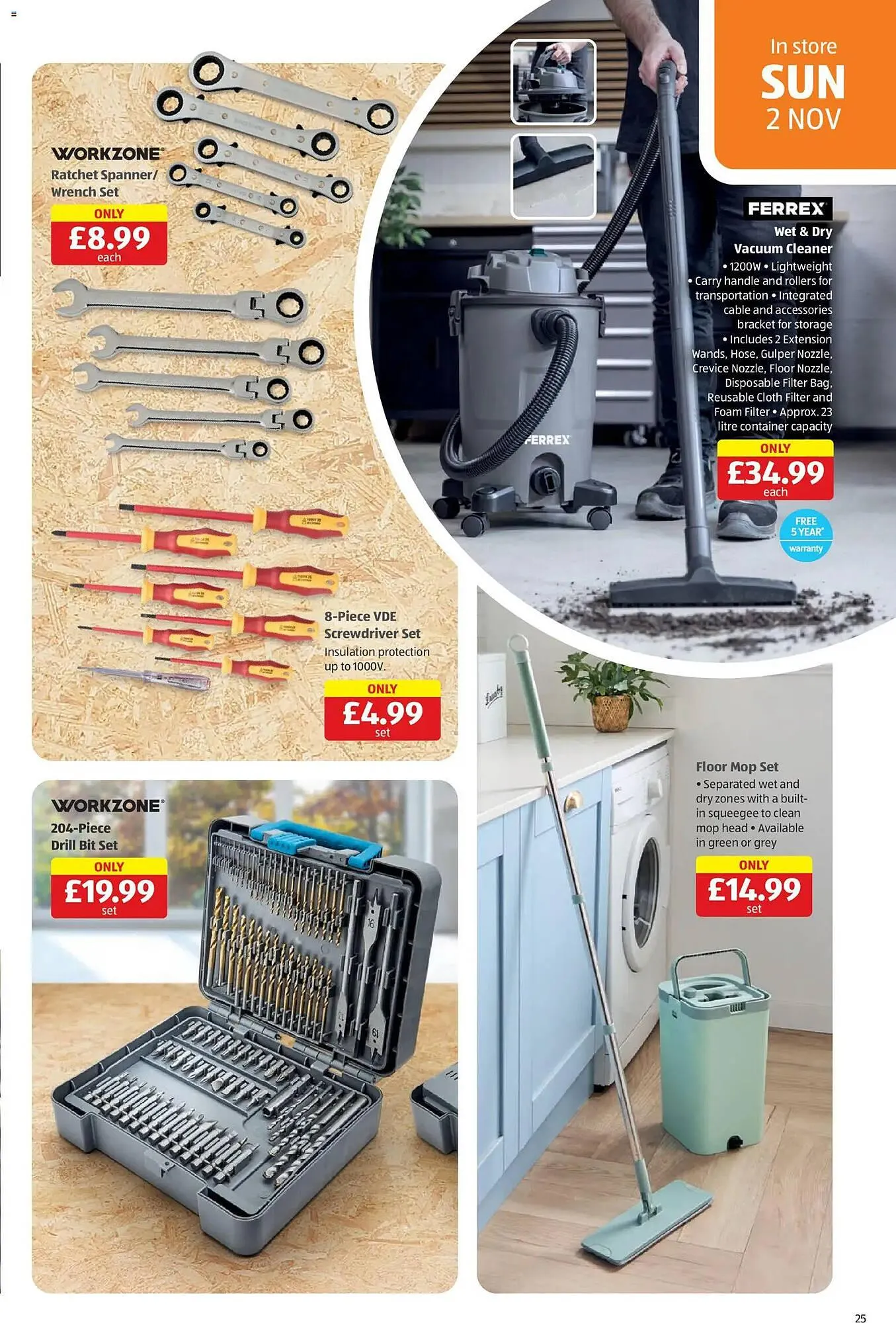 Aldi leaflet from 30 October to 5 November 2025 - Catalogue Page 25