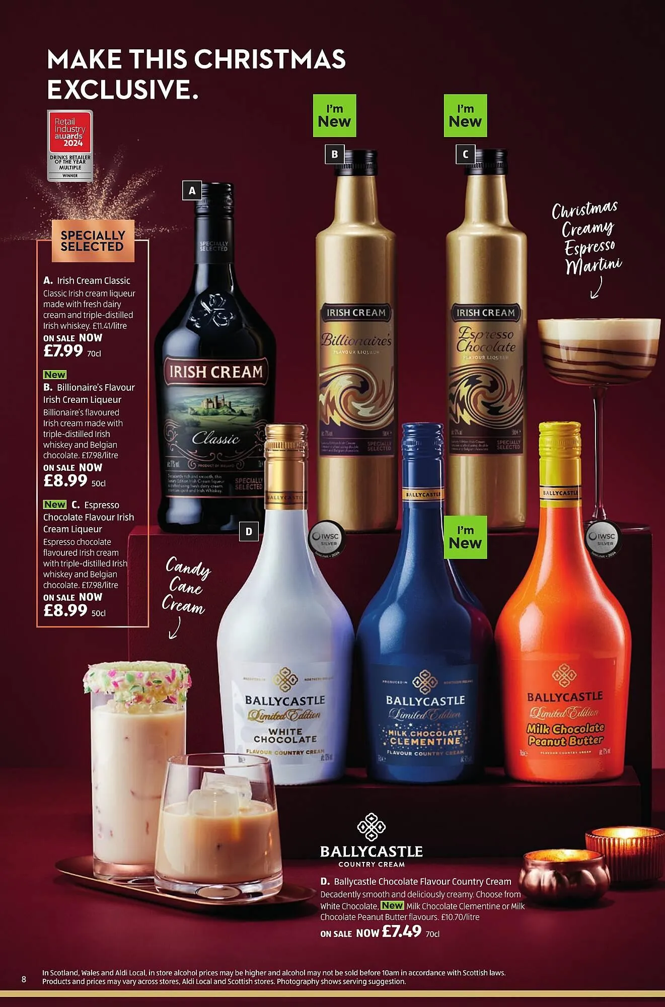 Aldi leaflet from 28 November to 1 December 2024 - Catalogue Page 8
